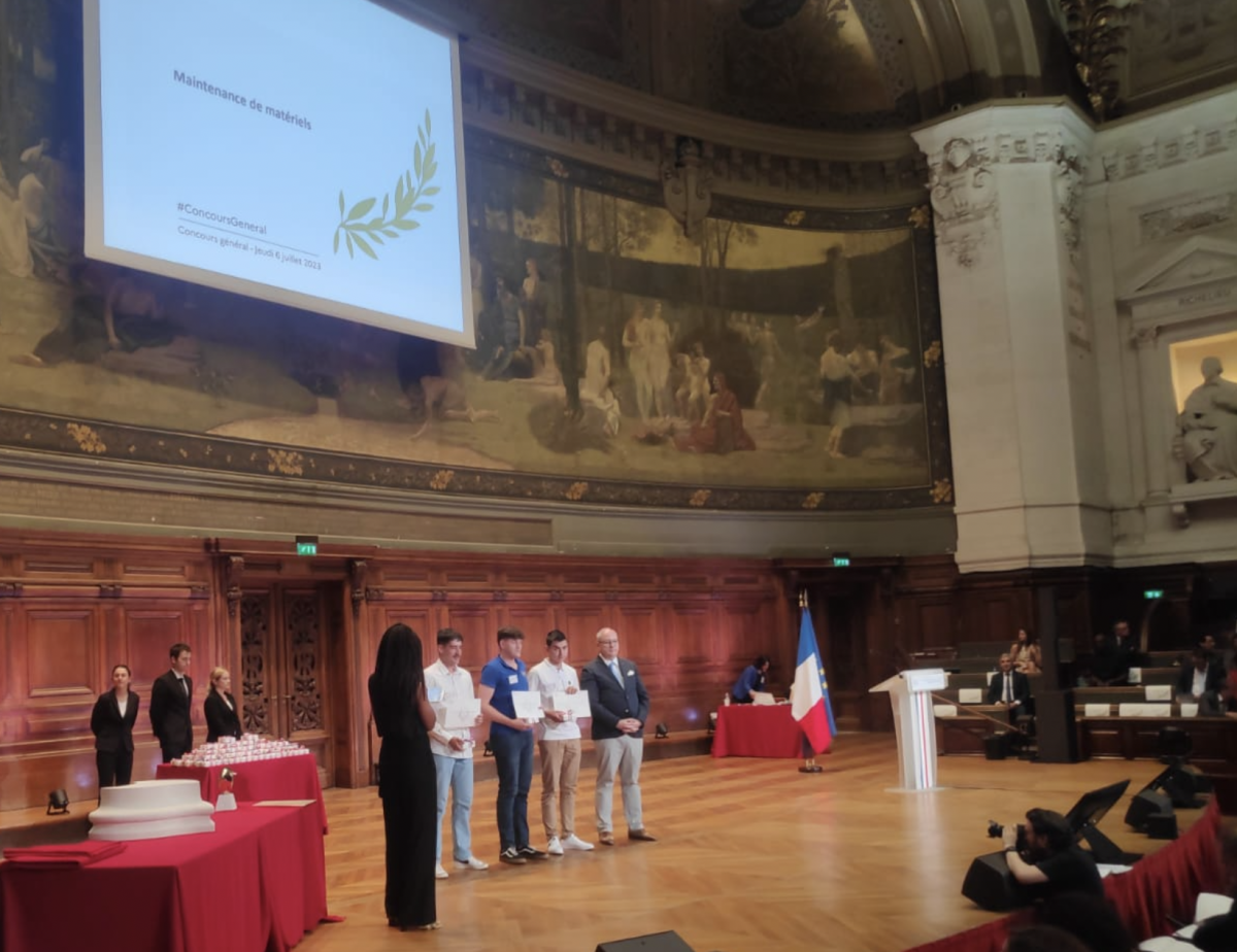 Remise des prix Concours Général des Métiers MDM 2023
